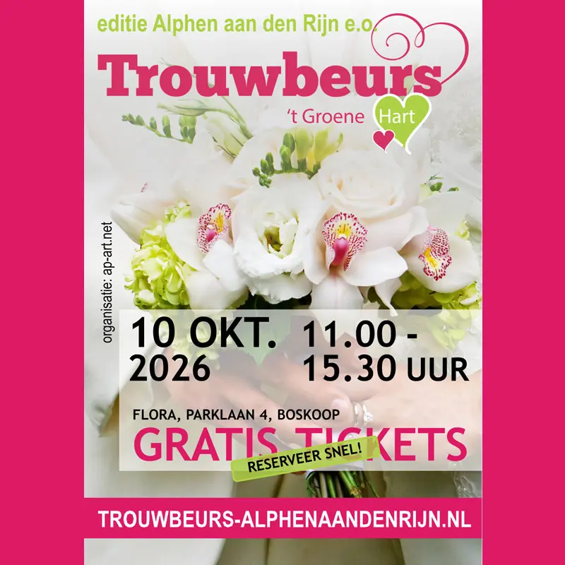 Trouwbeurs Alphen aan den Rijn