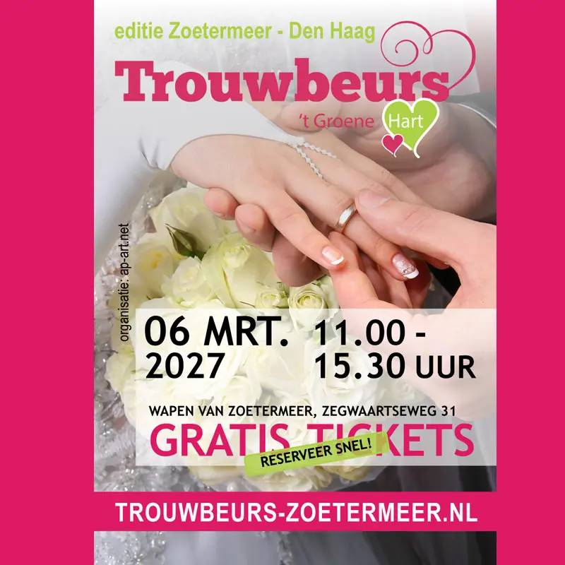 Trouwbeurs Zoetermeer - Den Haag